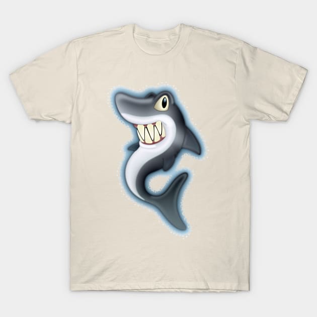 Cartoon Shark T-Shirt by Ricardo77